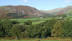 Views over Foel Cae'rberllan and Castell y Bere