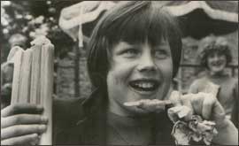 Ice lollies and rock