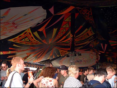 Dance tent