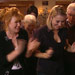 Line dancing in the Oyster Cafe