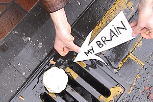 Leicester comedian Rob Gee tells us about slam poetry and why he thinks his brain might have been left in the gutter.