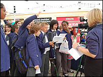 Emma Baugh teaching filming skills