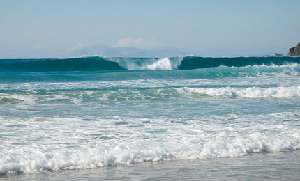 Takers either way? What a pure wave. Shane again, shows why Australia remains a mecca for most aspiring surfers. Pic : shane Oliver, Sydeny 06