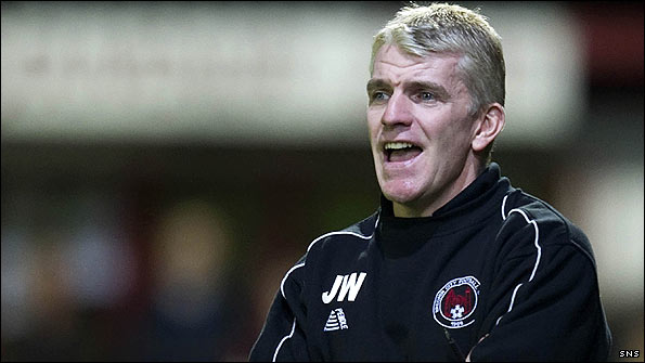 Brechin City manager Jim Weir