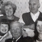 Ruth's mum Agnes, dad John, with her youngest sister Audrey, grandad McWilliams, and middle sister Joan in the front row
