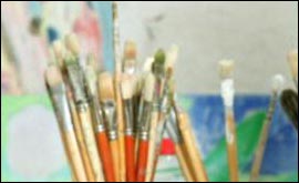 Artist's brushes 