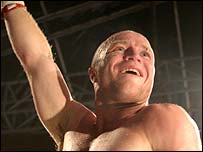 Jon Thaxton soaks up the acclaim.