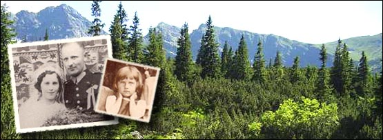 Aniela as a bride and as a child