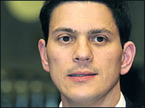 İngiltere Dışişleri Bakanı David Miliband
