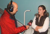 Garry Owen yn holi FFion Owen