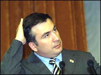 Gürcistan Cumhurbaşkanı Mihail Saakaşvili