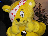 Thumbs up from Pudsey