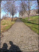 Pathway to Park Hill flats, Sheffield, 2006