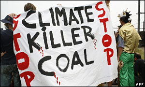 Coal protest