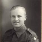 Photograph of 7517826 Private Ronald Ritson, Stevenage 1942. This is believed to be the first photograph Private Ritson sent to his 'Pen Friend' 2033627 ACW1 Marie Cranfield. They eventually became engaged and married in February 1945.