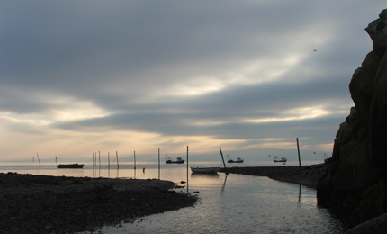Even way inland, the Foyle Basin can be a real eyecatcher at times. 