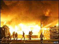 Aulnay-sous-Bois 4. listopadu 2005