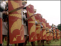 古罗马士兵重演