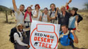 Red Nose Desert Trek finishes