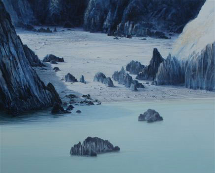 Detail from Near Aber Rhigian by Ceri Auckland Davies. Image courtesy of the artist