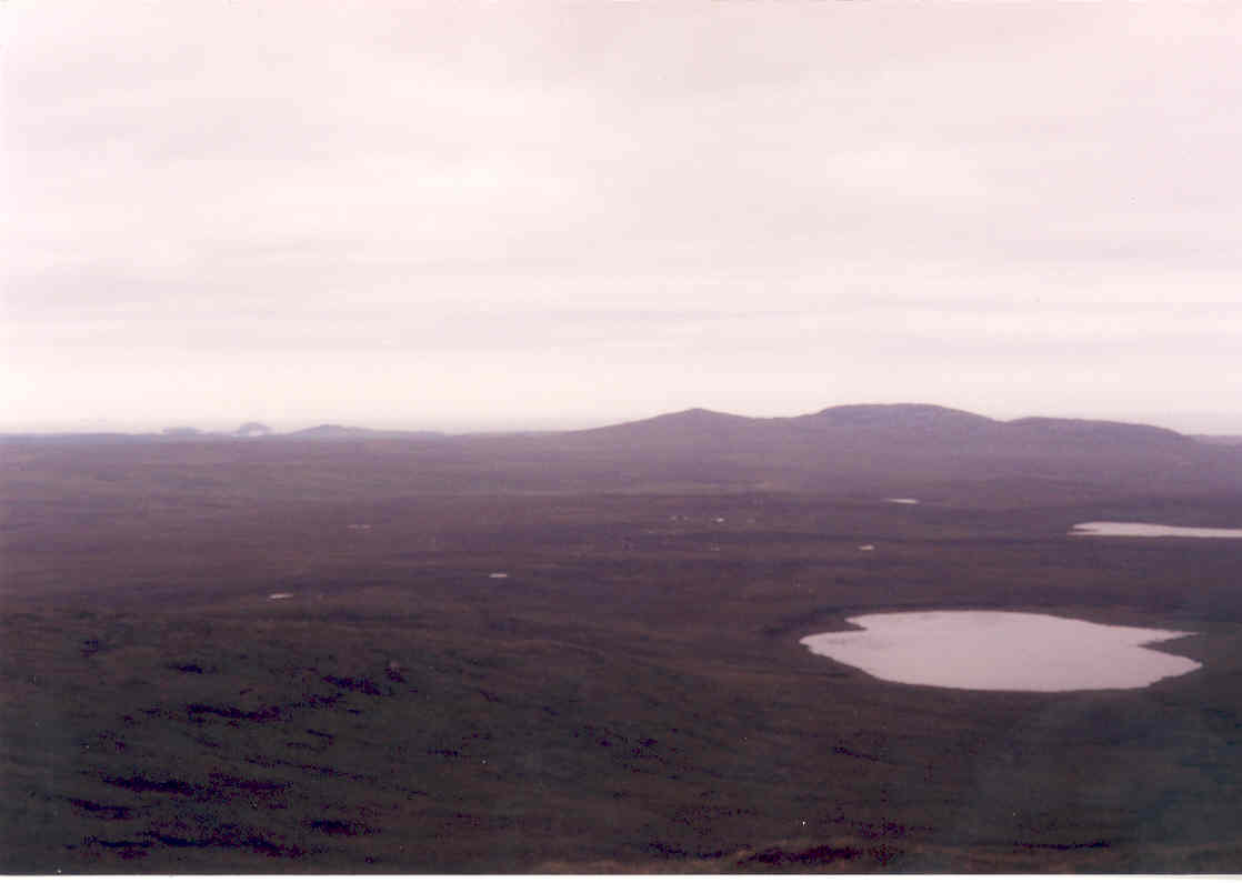 Beinn Bragar from Beinn Mholach (Barvas Hills)