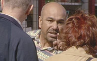 Karim shouts at Moira