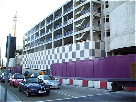 The chequerboard facings are added 