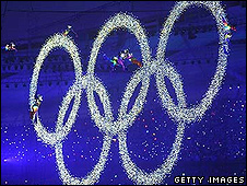 Olympics opening ceremony in Beijing