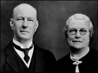 James Moore Pollin and his wife Marth
