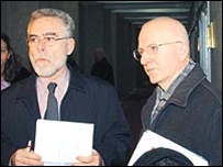 Prof. Baskın Oran ve Prof. İbrahim Kaboğlu