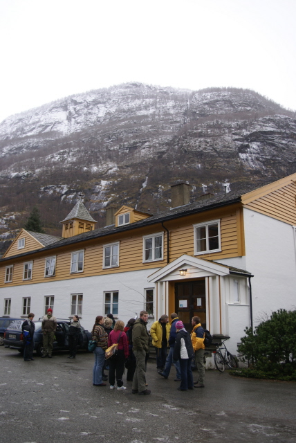 Where we stayed at Hagebruksskule (Agricultural and Horticultural College) in Aurland