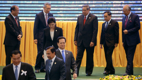 Các lãnh đạo Asean tại Phnom Penh