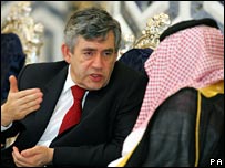 Gordon Brown and Saudi Arabia