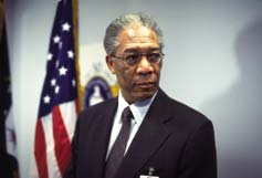 Image: Morgan Freeman in The Sum Of All Fears