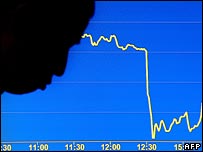 Falling shares