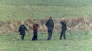 Peter Phillips with Zara and Prince William, 1990