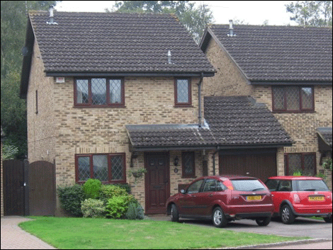 This unassuming house at 12 Picket Post Close, Bracknell was used as Harry's home in the movie Harry Potter and the Philosopher's Stone. 