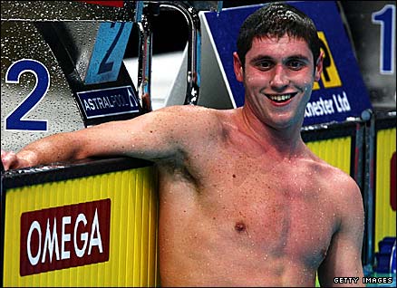 David Davies finished second in the short-course World Championships 1500m race in April