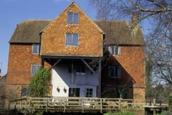 Shalford Mill - one of the buildings that the Ferguson Gang saved and where Penelope Adamson and Joanna Bagnall lived