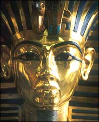 نقاب مرگ توت عنخ آمون