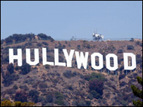 The Hullywood sign