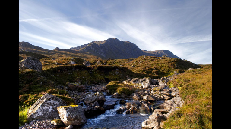 Beinn Eallair: Choisich Marion bho Dail Chuinnidh dhan Ghearastan agus champaich i faisg air Culra Bothy. Thog i an dealbh-sa de Bheinn Eallair nuair a dhìrich i suas a' Bhealach Dhubh.