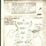 A Merry Xmas 1943 and a Happy New Year 1944