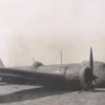 Crashed aircraft in desert to be repaired (by Ron Derrick) or salvaged by 55 Bomber Squadron and flown back to base.