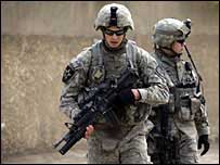 Soldado americano no Iraque