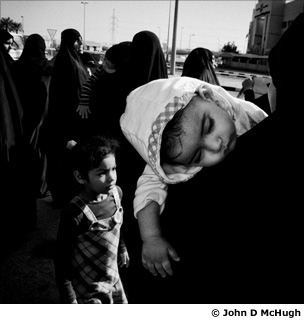 Children at the camp