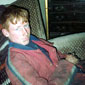 David covered in oil