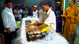 Đám tang bà Đặng Thị Kim Liêng