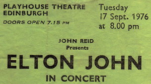 Ticket stub|70|Steven Betts 