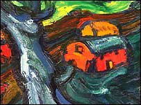 Farm At Appley Bridge by Theodore Major